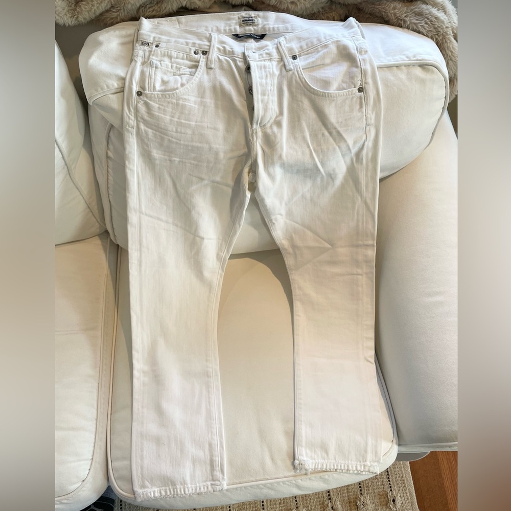Citizens of Humanity White Jeans